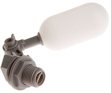Soupape de remplissage,Soupape à flotteur en plastique Robinet Flotteur pour Remplir eau aotomatique 1,27cm
