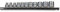 US PRO Tools 11pc 1/4 Dr 12 Point Low Profile Metric Sockets 5-14mm On Rail 3394