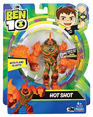 Ben 10 Action Figures - Hot Shot For Ages 4+
