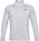 Under Armour Tech 2.0 1/2 Zip, Versatile Warm Up Top for Men, Light and Breathable Zip Up Top for Working Out Men, black (Halo Gray/Pitch Gray(014)), LG