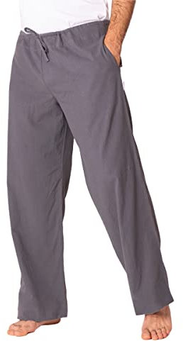 PANASIAM Cloth Trousers, Grey, XL