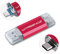 WANSENDA USB 3.1 Photo Stick 128GB 3 in 1 High Speed Flash Drive for Android Phones Type C/USB C Devices/Tablets/Samsung Galaxy,LG,Hua Wei,Google Pixel(128GB, Red)