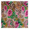 CaTaKu Leopard-Servietten, Tigerblumen-Servietten, waschbar, wiederverwendbar, für Cocktail-Servietten für Party, Zuhause, Küche, Dekoration, 50,8 x 50,8 cm