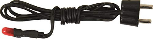 Dekop Krippenzubehör LED rot mit Kabel + Stecker 160cm, Flackerfunktion, Niedervolt (44635284164)