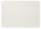 Eglooh - Herms - Sous main Bureau en Cuir Blanc cm 65x45 - Coutures Artisanales et Angles Ronds - Made in Italy
