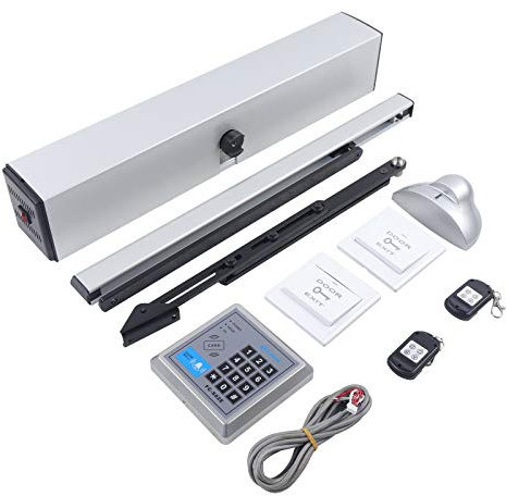 Ferme-porte électrique, ouvre-porte automatique avec télécommande 50 W Moteur à courant continu sans balais 24 V