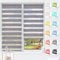 HOMEDEMO Doppelrollo Klemmfix ohne Bohren & mit Bohren, Rollos für Fenster und Tür, Stone, 50x120cm(BxH), Duo Rollo Klemmrollo lichtdurchlässig, Fensterrollo Sichtschutz