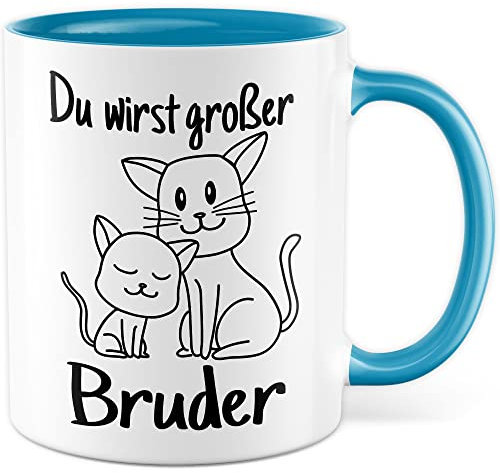 Gran hermano taza de embarazo idea regalo hijo taza de café regalo para futuros hermanos taza de café niños taza