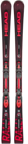 HEAD Damen, Herren All-Mountain Ski Supershape e-Rally + PRD 12 GW 23/24 Black-red 156