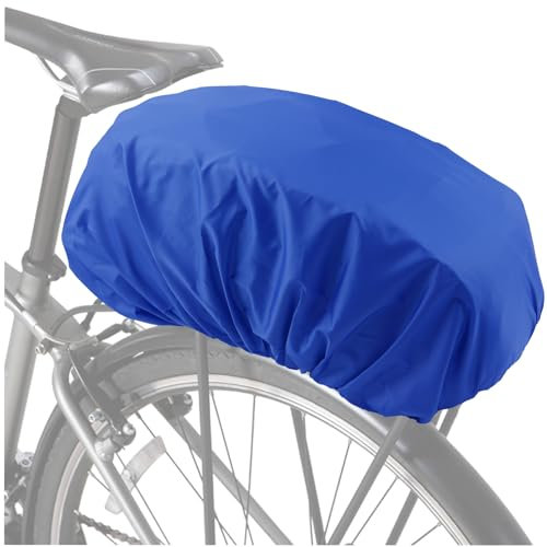 VAOLOAV 5L to 20L Regenschutz für Fahrradkorb Regenschutz Blau Fahrradkorb Regenschutz Abdeckung Überzug für Fahrradkorb Wasserabweisend Farradtasche Bikebasket Regenhaube Blau