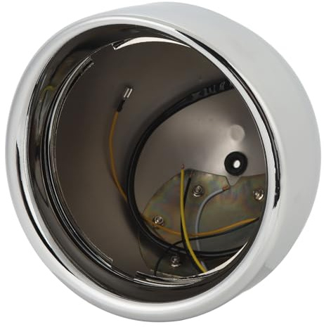 Rundes Scheinwerfergehäuse, 7-Zoll-Scheinwerfer-Eimerschale, LED-Scheinwerfer, Runder Chrom-LED-Scheinwerfer für 7-Zoll-Sealed-Beams, 7-Zoll-H4-Halogenlampen und Viele