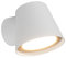 Klighten 12W Außenwandleuchte LED Wandleuchte, Wandlampe Aussen/Innen, IP65 Aussenlampe, Modern Aussenleuchte, Außenleuchte für Terrasse Garten, Aluminium+PC, Warmweiß 3000K 820LM, Weiß