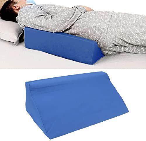 Ejoyous Keilkissen für Bett und Couch Hochdichter Schwamm Körperseitenkeilkissen wasserdicht mit verstecktem Reißverschluss, Keilkissen für Schwangere Frauen, Bauchschläfer (50 * 25 * 15cm)