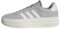 adidas Women's Chaussure VL Court Bold, Grey Two/Off White/Core White, 39 1/3