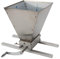 Getreidemühle Malzmühle Schrotmühle Handmühle Futtermühle Heimbrauer Flocker, Weizen Sesam Malz, Kurbelgriff Aluminiumbasis Regelventil Manuelle Edelstahl, 2 Verstellbare Walzen 3,6kg/min