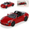 Porsche 911 992 4S Cabrio Targa Rot Neue Generation Ab 2019 H0 1/87 Schuco Modell Auto mit individiuellem Wunschkennzeichen