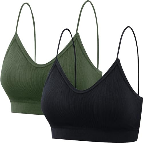 Generico Spalline Reggiseno Trasparenti Set da Donna in Due Pezzi, Cinturino Superiore Senza Cuciture, coppetta per Seno, Biancheria Intima Taglie Forti Reggiseno con Chiusura Davanti Senza (J, L)