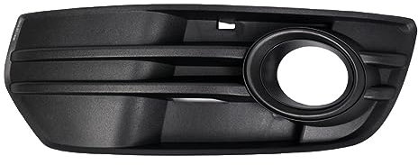 JUCHRZEY Griglia fendinebbia paraurti anteriore 8R0807681A Fendinebbia griglia cromata 8R0807682A Griglia inferiore fendinebbia cornice sinistra destra for Audi Q5 2009-2012 (sinistra)