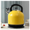 Electric Kettle, Cordless Kettle 2000W | Stainless Steel | anti-dry Protection | Auto Shut Off | Swivel Base with Light Indicator Jug Kettle for Coffee or Tea (Yellow, 5L)