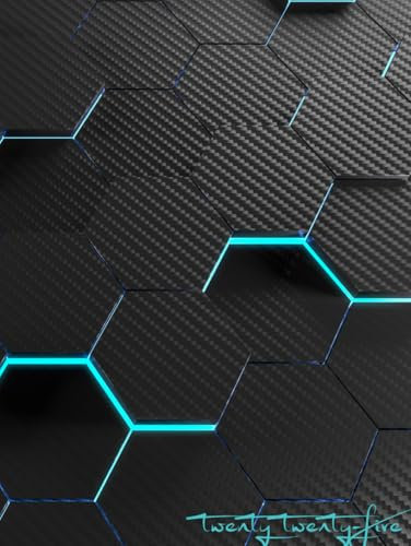 Kalenderbuch 2025 Tagesansicht, 1 Seite = 1 Tag, Elegant schlicht, Carbon, schwarz DIN-A4