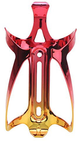 Porte-bidon de Vélo Porte-bidon galvanisé Porte-boissons Léger Universel Compatible Vélo de Montagne Porte-bidon (Or rouge)