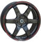 LOHBJCD Auto-Leichtmetallfelgen TE37 17 Zoll 17 x 7,5 5 x 112 kompatibel for alle Autos A3 A4 A5 A6 A7 A8 Q3 Q5 S6 S7 kompatibel for VW CC Golf GTI Jetta Passat(18in.)