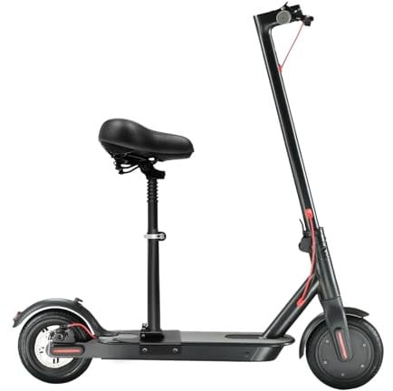 Elektro Scooter Sattel Klappsitz, Faltbare E-Scooter Sitz mit Höhe Einstellbar 50-68cm, Rollersitz Stuhl Stoßdämpfender, E-Scooter Zubehör, für Xiaomi M365 Scooter
