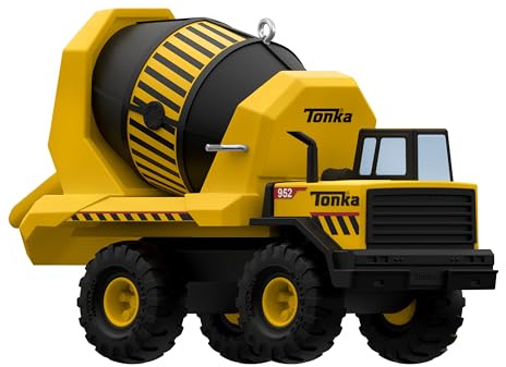 Hallmark Keepsake Christmas Ornament 2025, Hasbro Tonka Mighty Cement Mixer, Gifts for Kids