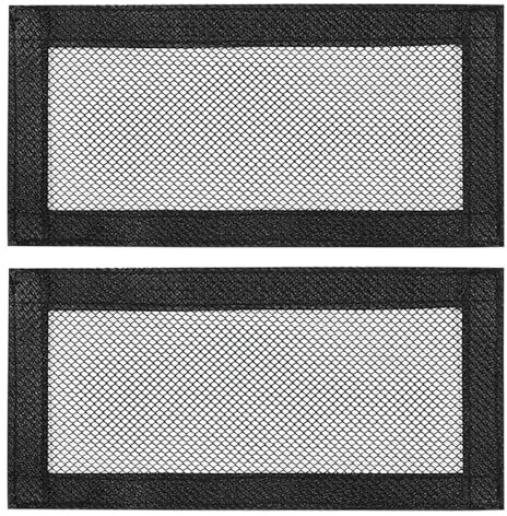 HQRKOTM Lot de 2 caches de grille aeration pour Tesla Model 3 Model Y, cache de ventilation flux d'air sous le siège