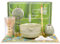 Lot de 7 accessoires pour matcha avec fouet en bambou, bol en céramique, passoire à matcha, balai pour la cérémonie du thé matcha, cadeau pour les amateurs de matcha