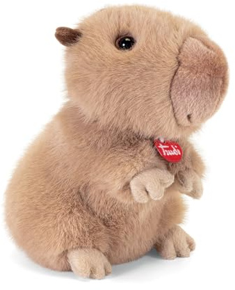 Trudi Capibara Furio | Animali peluche idea regalo | 14x20x18 cm taglia S | Classici Esotici | modello 27768