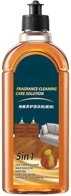 5-in-1 Floor Cleaner, Dual Action Stain and Odour Remover, Hardwood Floor Polish and Restorer for Long Lasting Shine and Protection, Removes Scratches, Deep Care, Protects Against Wear (1)