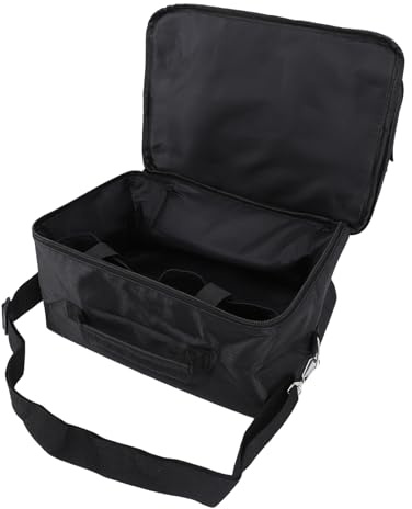 Acouto Game Console Case with Shoulder Strap Large Capacity Shock Proof Oxford Cloth Protective Bag for Controller Your Laptops Capacity Access. Features Separate Design to Conveniently