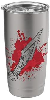 Ninja Knife with Sharp Blade Stainless Steel Insulated Tumbler