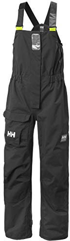 Helly Hansen Damen Trägerhose Pier Trägerhose, Ebony, XL, 33961