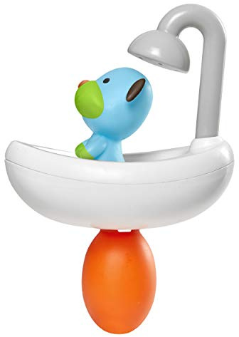 Skip Hop Zoo Squeeze & Shower Dog Bath Toy