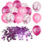 Luftballons 40 Geburtstag Frau,30 Stück Luftballons 40 Jahre Geburtstag,Deko 40. geburtstag Frauen,40 Alles Gute zum Geburtstagsdeko Ballons,40th Birthday Ballon für Freundin Tochter Mutter