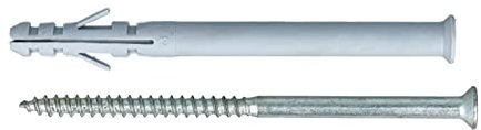 Tasselli in nylon prolungati Ø 6 x 60 con vite TPS - 10 pz.