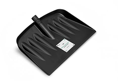 etree Snow & Garden Shovel Blade Heavy Duty Impact Resistant Black