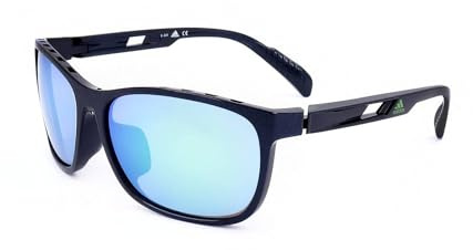Sonnenbrillen Adidas Sport SP0014-F 91Q MATTE BLUE 64/16/ MAN