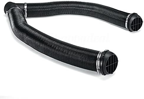 Accessoires de chauffage auxiliaire, diamètre 75 mm, tuyau de purge, accessoire de chauffage diesel, tuyau de chauffage de voiture, sortie d'air chaud pour Webasto Eberspacher Propex Diesel