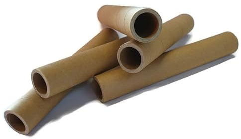 Pappröhre 35 mm, braun, extra stark, dickwandig, 35,3 x 46 x 290 mm, spiralförmig, Papierrohr (10 Stück)