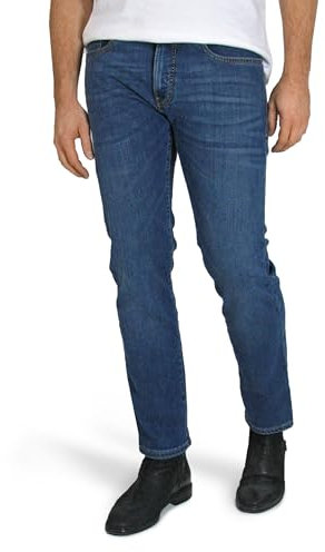 Pierre Cardin Herren 5-Pocket Lyon Tapered Jeans, Saison Blue Fashion, 40 W/32 L