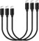 SUMPK 240W USB C Kabel 30cm, Short USB C auf USB C Kabel Kompatibel für iPhone 15/15 Plus/15 Pro Max, MacBook Pro/Air, iPad Pro/Air, Dell XPS
