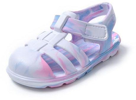 JOMIX Sandali Bambina Mare Ciabatte Piscina Estive Bimba in Gomma Eva Pantofole Ragazza da Spiaggia Casa Comodo SP9290 Viola 24