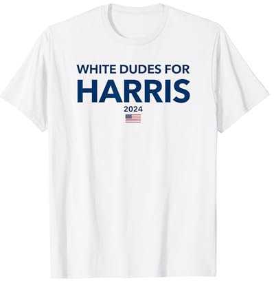 White Dudes For Harris 2024 T-Shirt