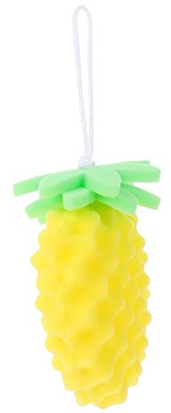 TOVINANNA 1pieza Esponja Para Bebés Forma De Piña y Exfoliante Cuidado Infantil Para Cumpleaños y Showers