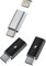 65W Lightning Female to USB C Male Adapter (3 Pack) for Apple iPhone 16 15 Pro Max for iPad Compatible for Samsung Type C Charging Adaptor Charger Cable Port Converter Phone Android Cables Connector