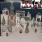 Kartenherstellungszubehör, Stanzformen zum Basteln, 19,5 x 8,0 cm, Weihnachten, Haus, Immobilien, Metall-Stanzformen für Scrapbooking, Papier, Fotokarten, Prägung