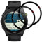 IQShield Verre Trempé pour Garmin Forerunner 255/255 Music, Haut Définition Protection écran, Vitre Protection de Anti Rayures, 3D Couverture Complète, Sensible au Toucher, Sans Bulles- 2 Pièces